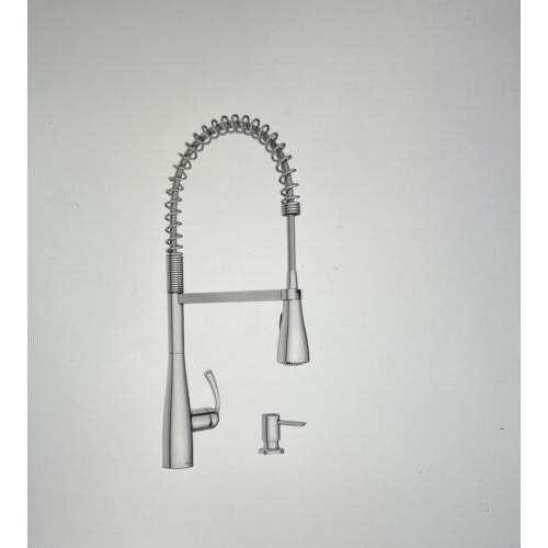 Moen Essie Single-Handle Spring Pulldown Sprayer Kitchen Faucet - MT - Mrs Treak