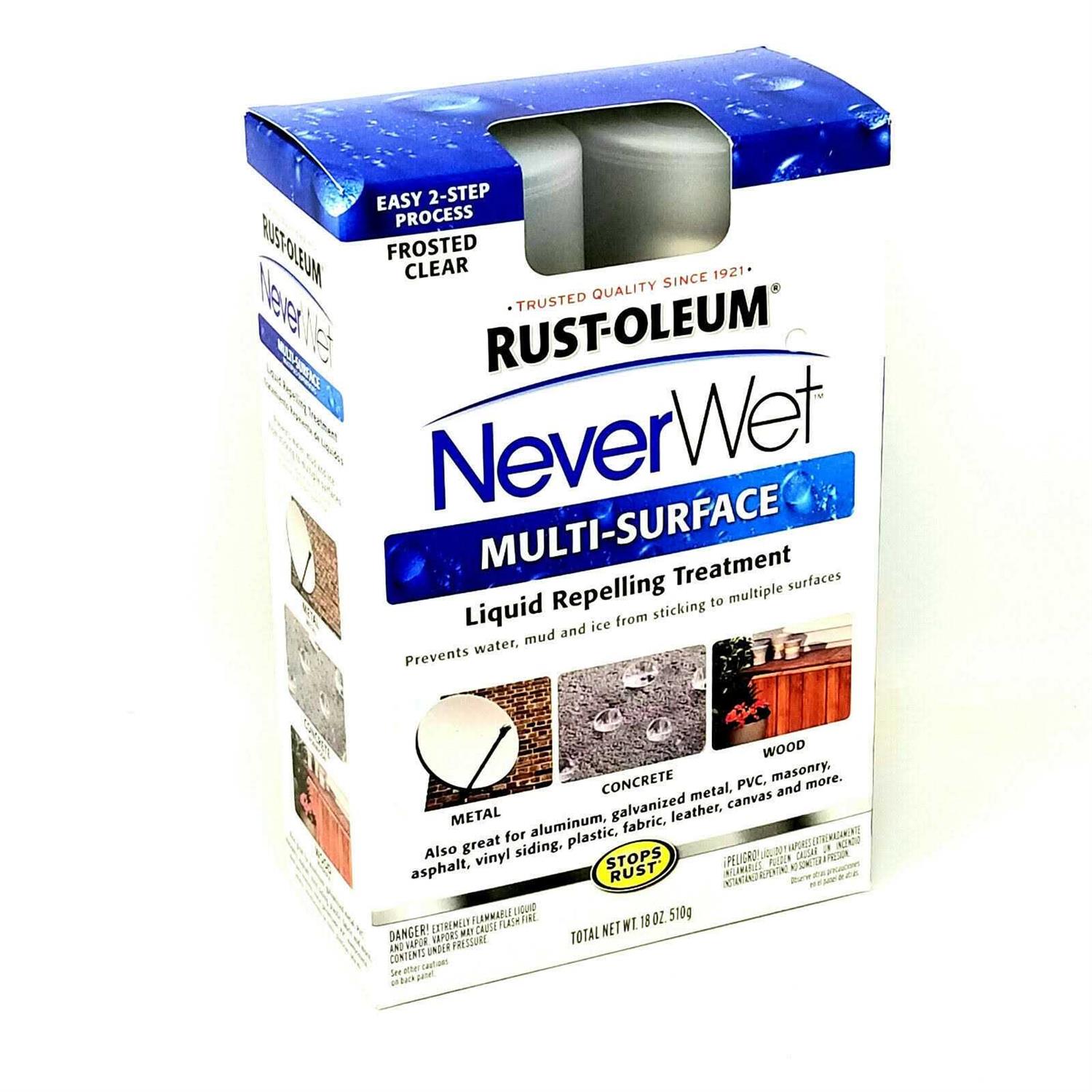 Never-Seez 30803820 Regular Grade 8 oz. Brush Top Can - MT - Mrs Treak