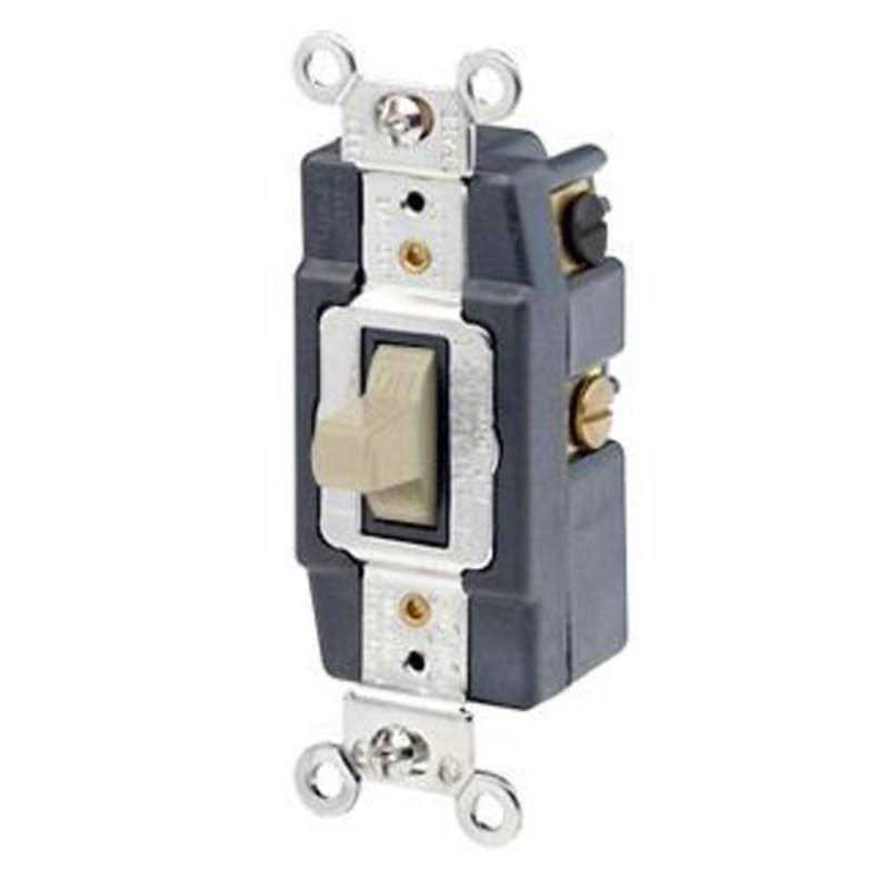Leviton 20 Amp Double-Pole Toggle Switch Industrial 1286 - MT - Mrs Treak