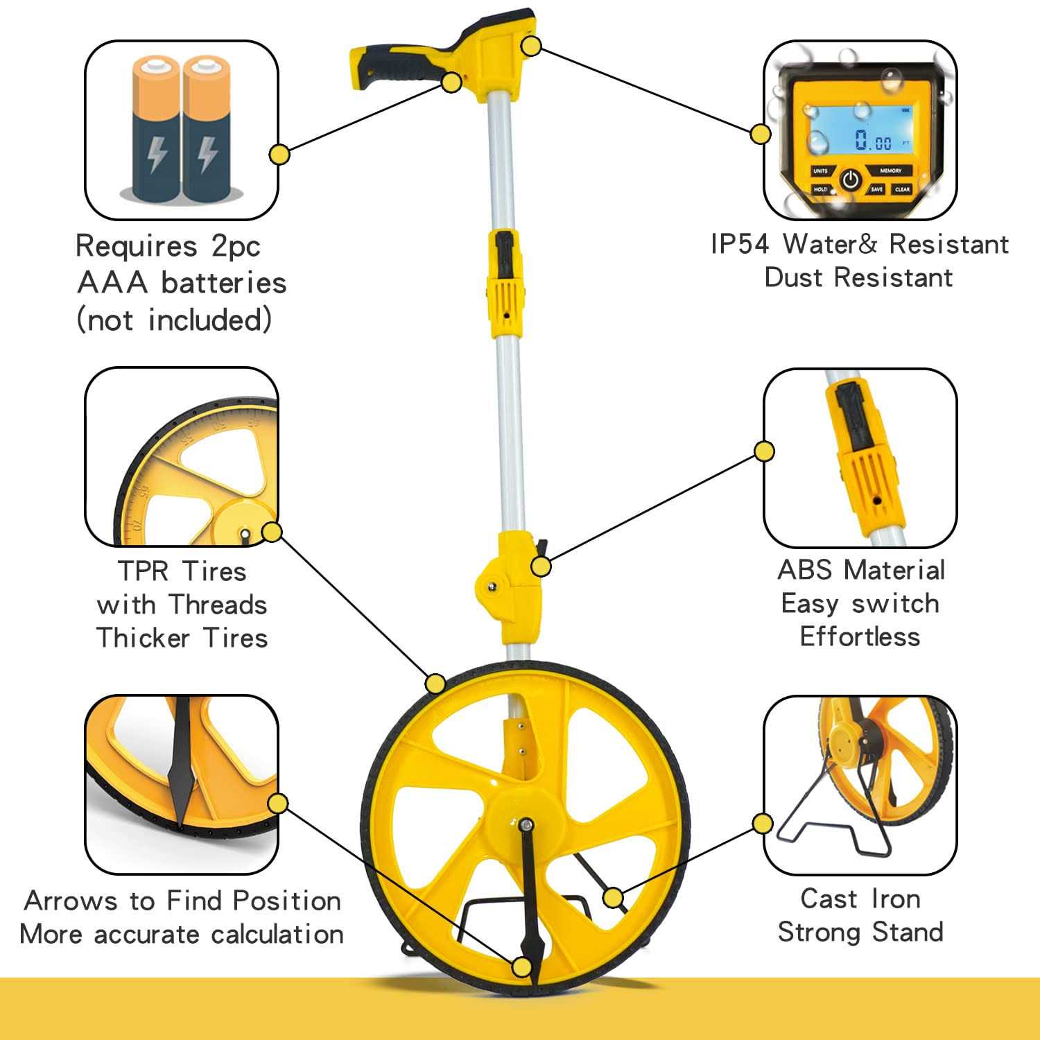Zown Commercial Rectangular Folding Table Trolley Cart - MT - Mrs Treak