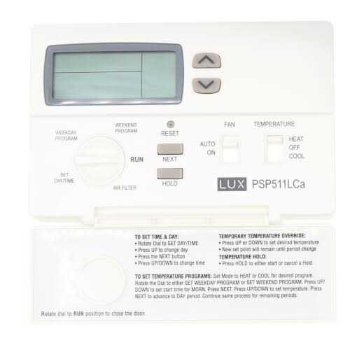 Luxpro PSDH121B Digital Non Programmable Heat Pump Thermostat - MT - Mrs Treak
