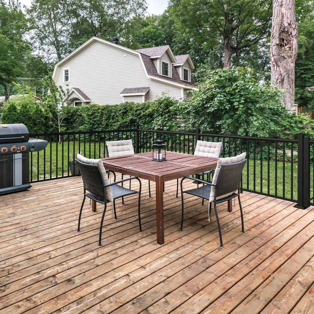 VersaRail Aluminum Post with Trim Barrette Outdoor Living - MT - Mrs Treak