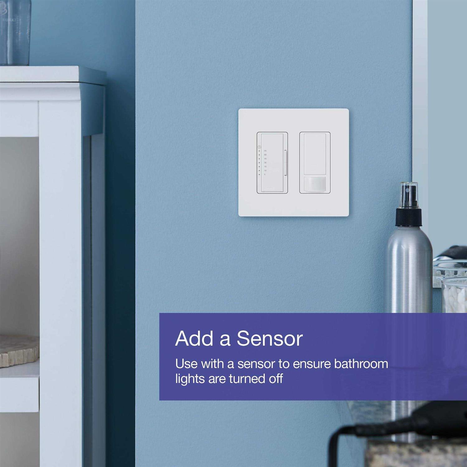 Lutron MA-RH-WH Maestro Companion Dimmer - MT - Mrs Treak