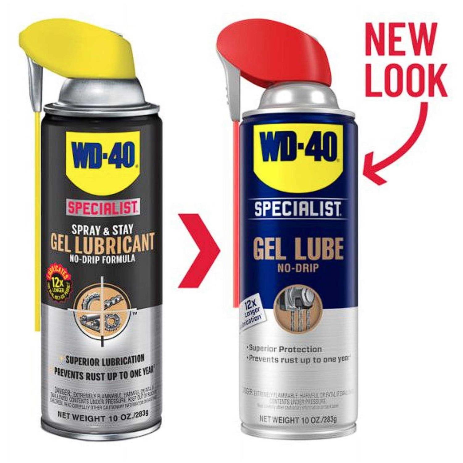 WD-40 Specialist Spray & Stay Gel Lubricant - MT - Mrs Treak