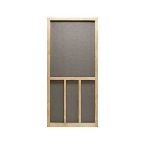 Precision 80-1/2 in. H x 32 in. W Aspen Natural Wood Wood Screen Door - MT - Mrs Treak