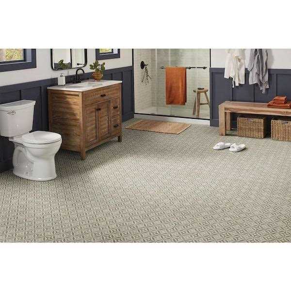 TrafficMaster Steele Residential Vinyl Sheet Flooring - MT - Mrs Treak
