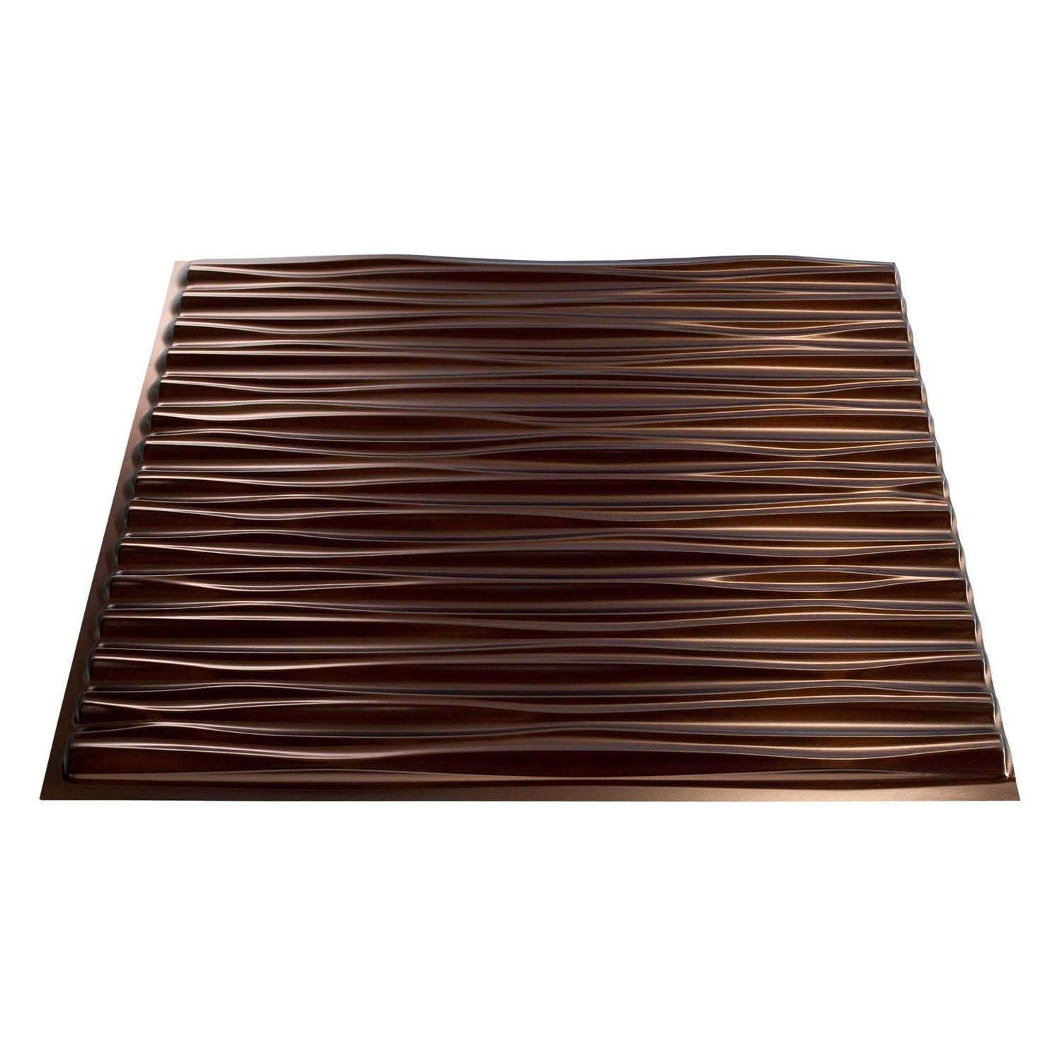 Fasade Dunes Decorative Vinyl 2ft x 2ft Lay In Ceiling Tile - MT - Mrs Treak