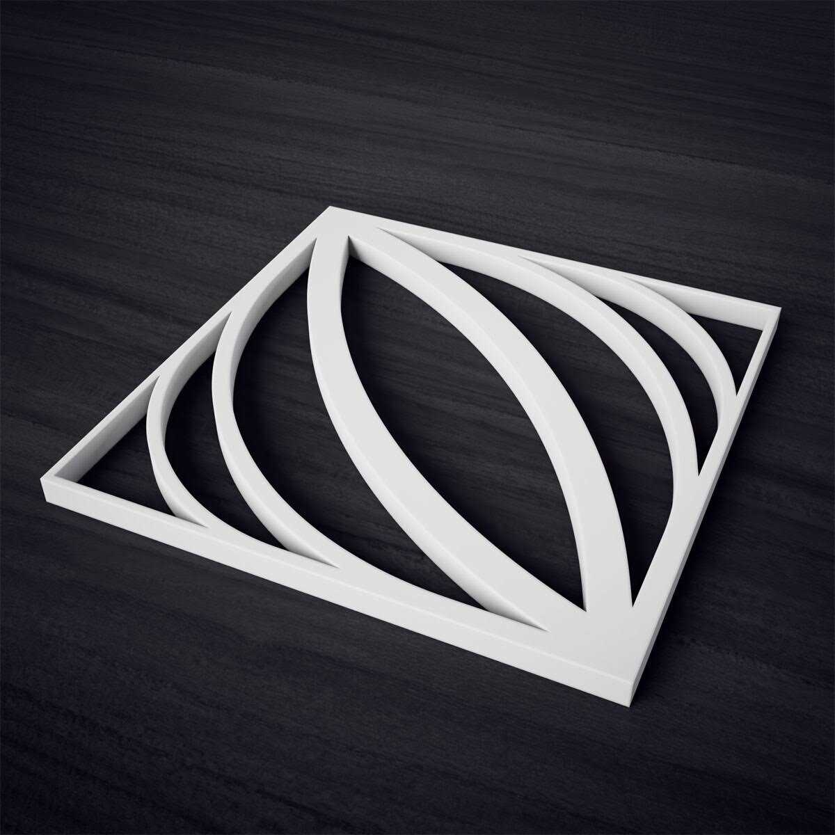 Otis Decorative Fretwork Wall Panels in Architectural Grade PVC WALP - MT - Mrs Treak