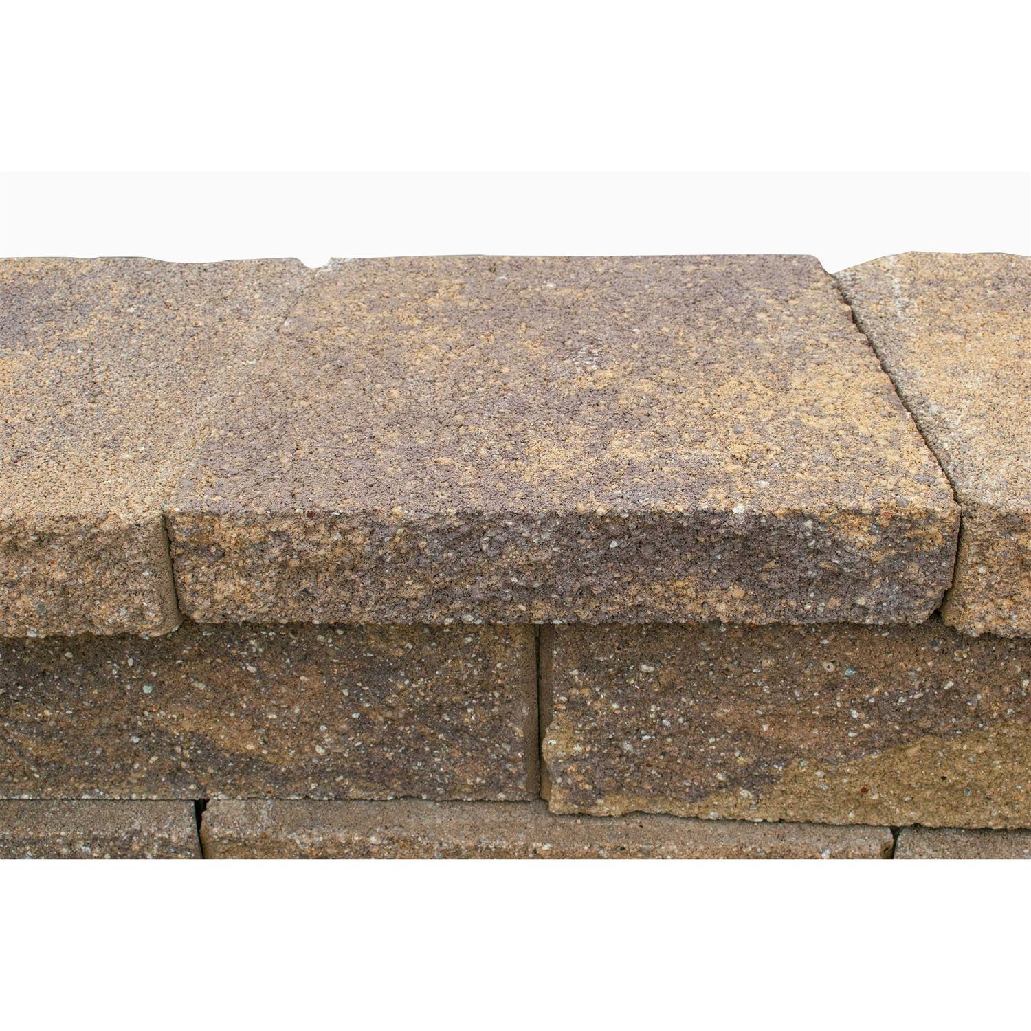 ORCO 15.8-in L x 6-in H x 10-in D Concrete Retaining Wall Block 595970B - MT - Mrs Treak