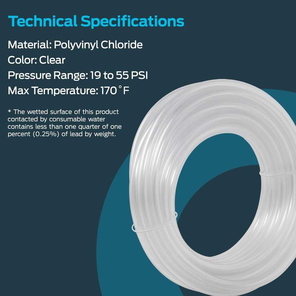 Ez-flo PVC Clear Vinyl Tubing - MT - Mrs Treak