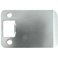 Stone Harbor Hardware Round Corner Deadbolt Strike Plate Center-to-Center - MT - Mrs Treak