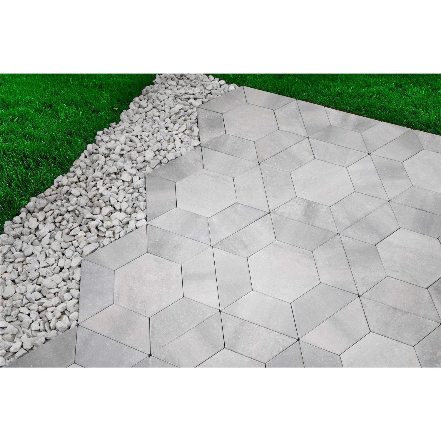 Oldcastle Halo Straight Pewter Edger -15-75 14200426 - MT - Mrs Treak