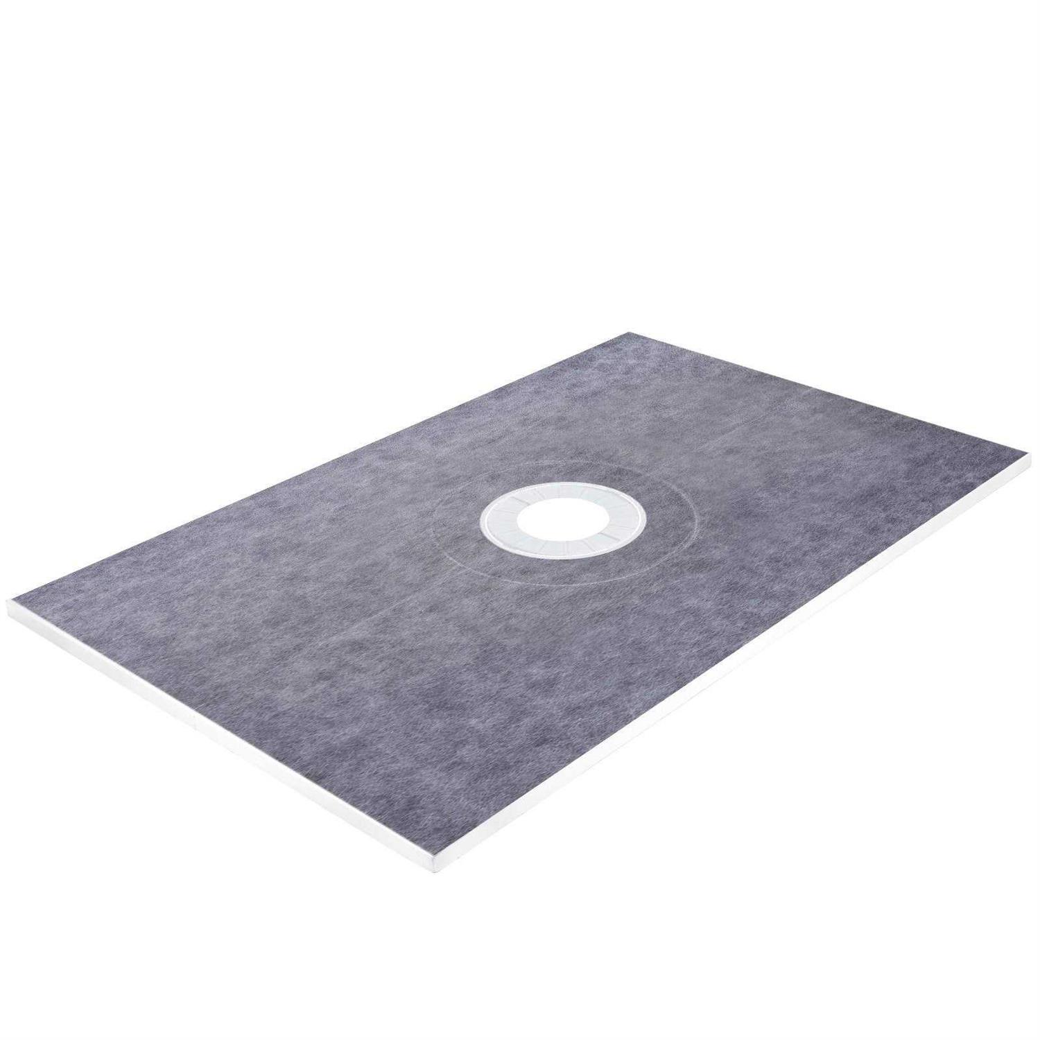 VEVOR Shower Curb Kit Watertight Shower Curb Overlay with 4 inch Central Bonding Flange - MT - Mrs Treak