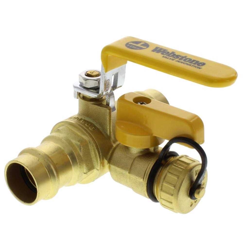 Webstone 41672 Expansion Tank Service Valve 1/2 - MT - Mrs Treak