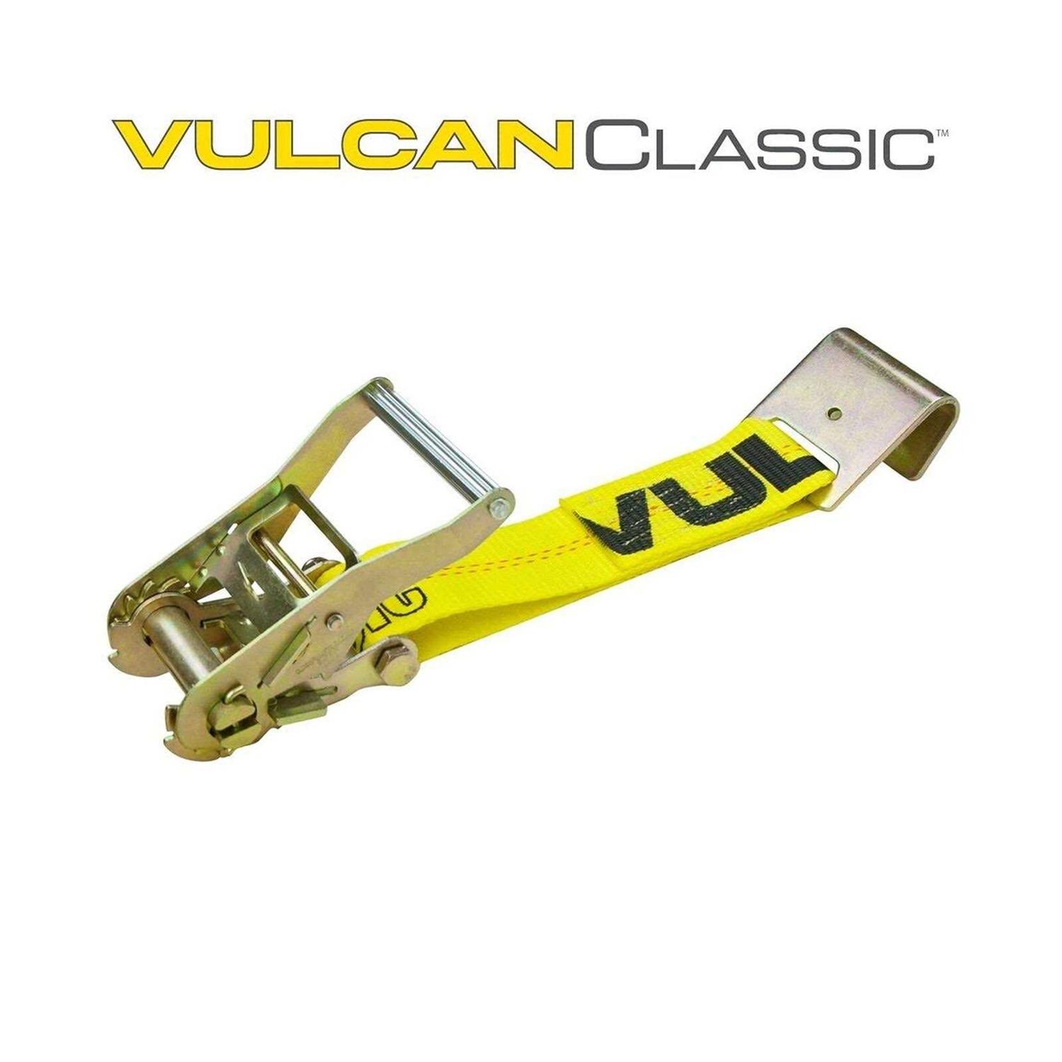 VULCAN Car Tie Down Axle Strap with Wear Pad 2 Inch x - MT - Mrs Treak