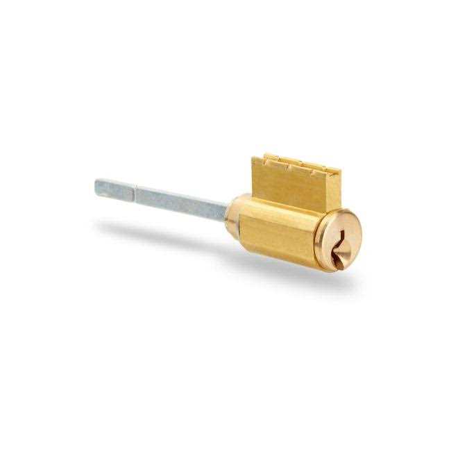 Yale AU4628LN x 613E Cylindrical Lockset, Grade 2, Passage Communicating Lock Lever x Rose, 2 3/4 Backset, 613E Dark Satin Bronze Finish - MT - Mrs Treak