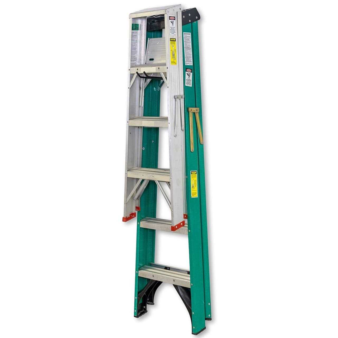 Storeyourboard Double Ladder Ceiling Rack, Hi Port 2 Garage Storage and Organizer - MT - Mrs Treak