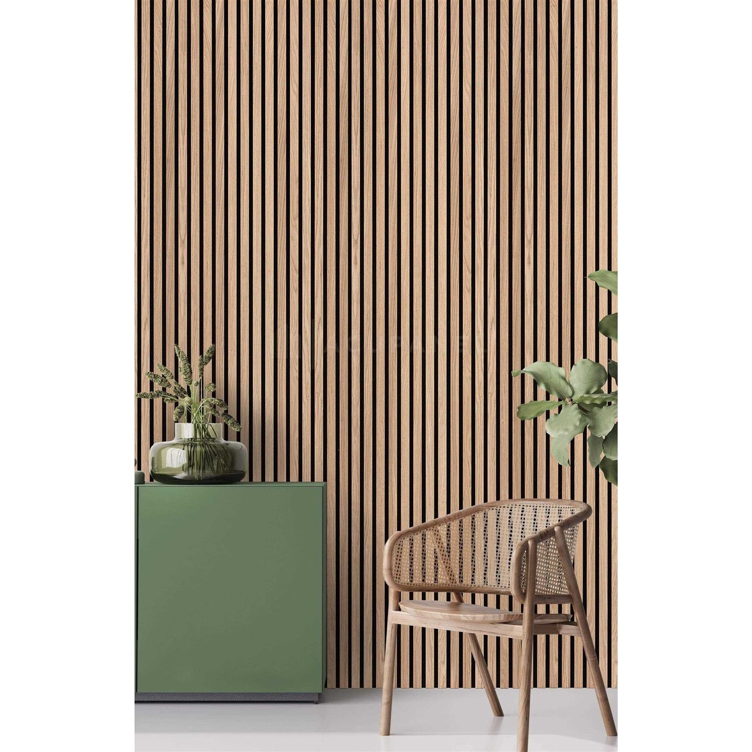 The Wood Veneer Hub Acoustic Slat Wood Wall Panels - MT - Mrs Treak