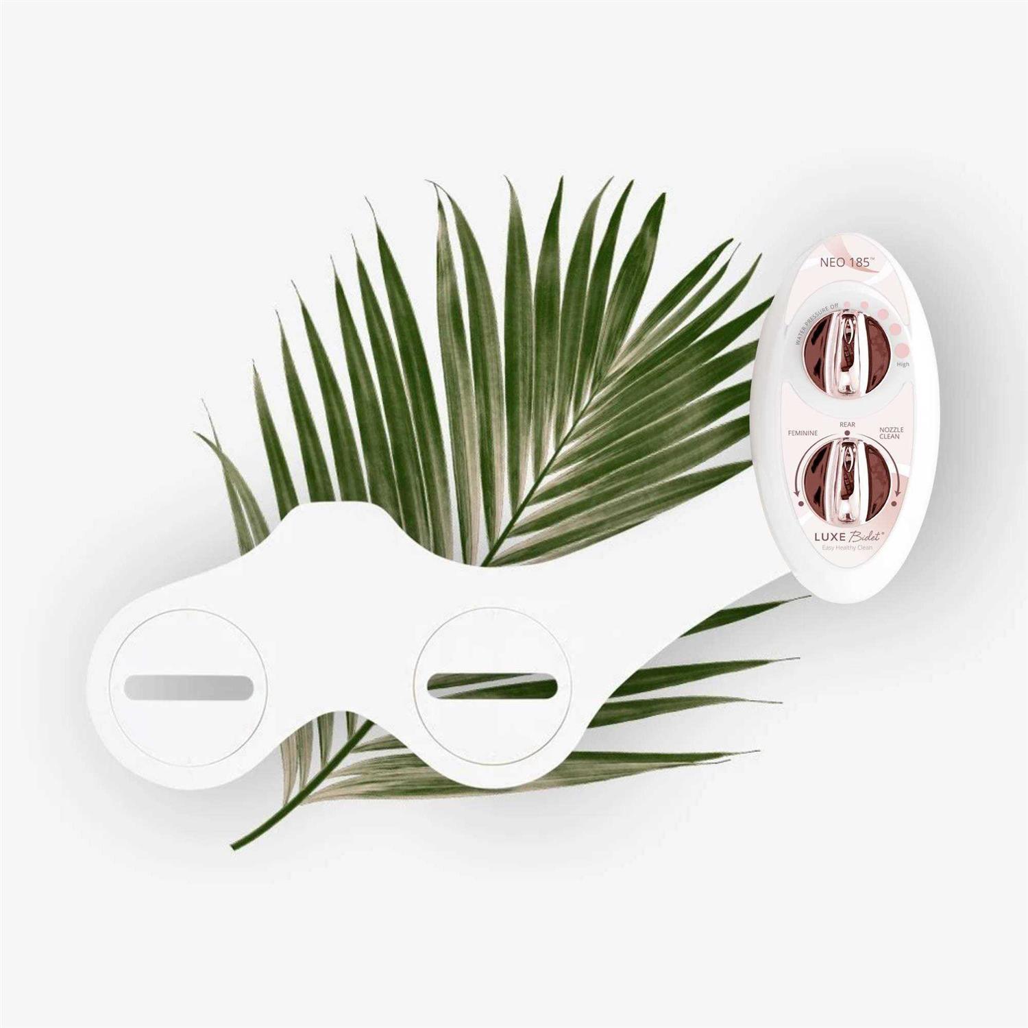 Luxe Bidet Neo 185 Self-Cleaning, Non-Electric Bidet Attachment, Rear and Feminine Wash - MT - Mrs Treak