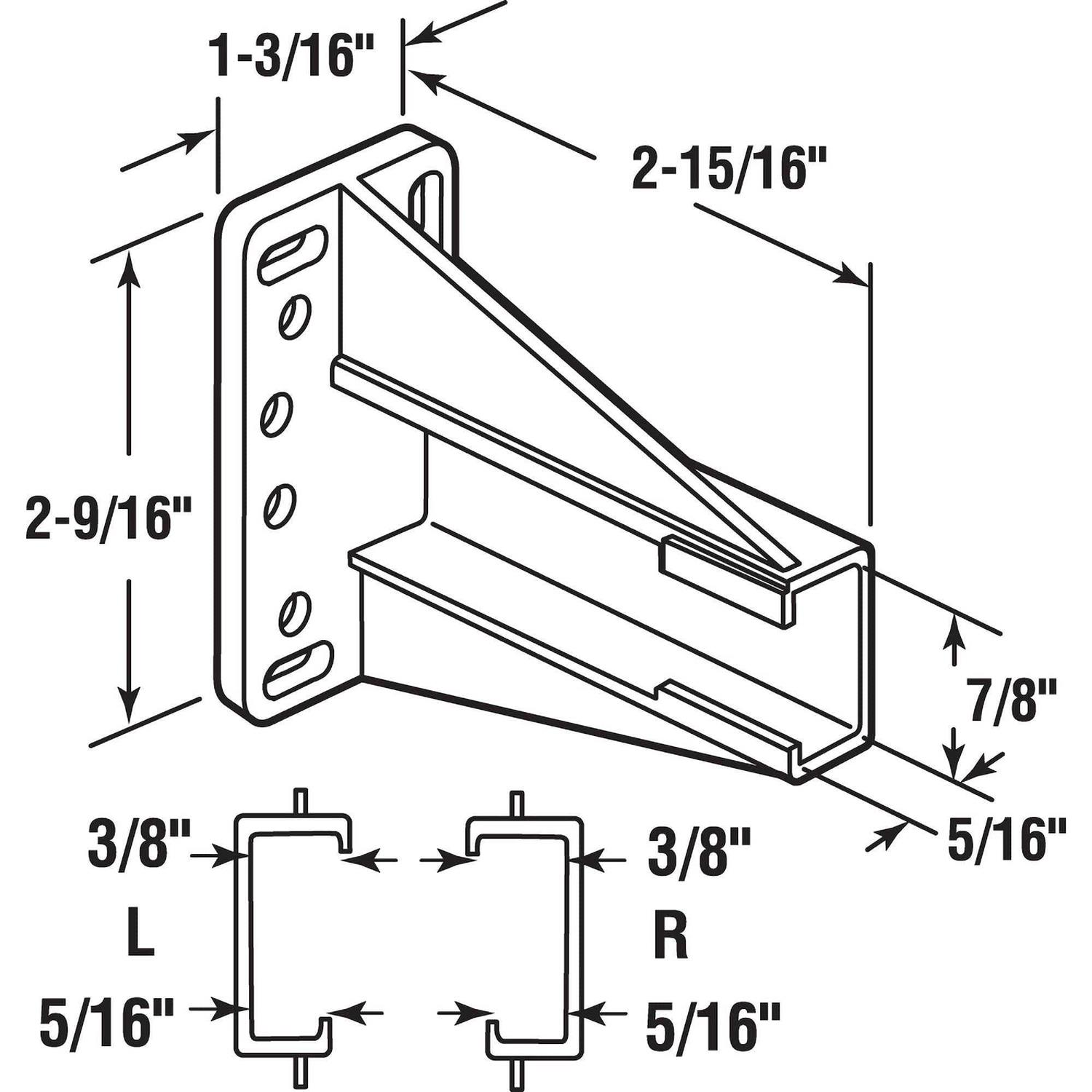 Prime-Line Drawer Guide Roller R 7147 - MT - Mrs Treak
