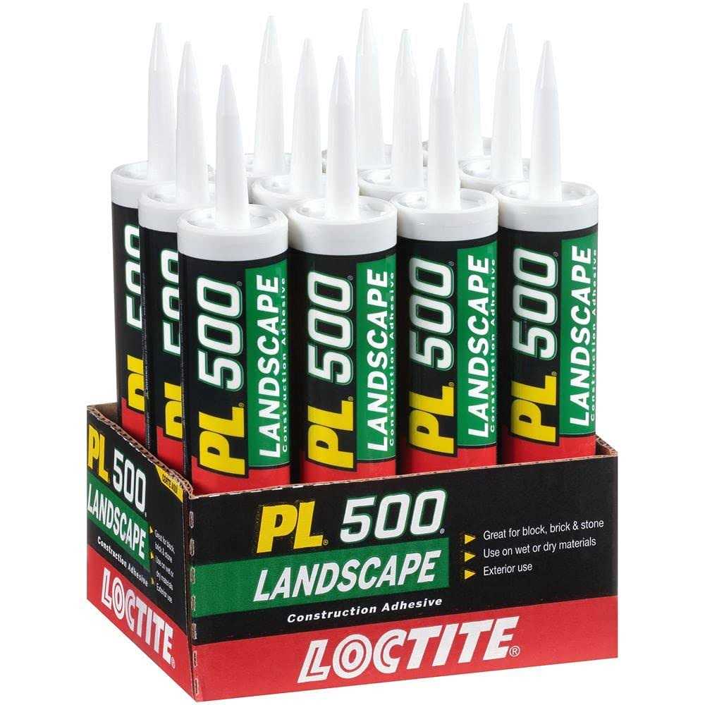 Loctite PL 500 Landscape Block Adhesive - MT - Mrs Treak