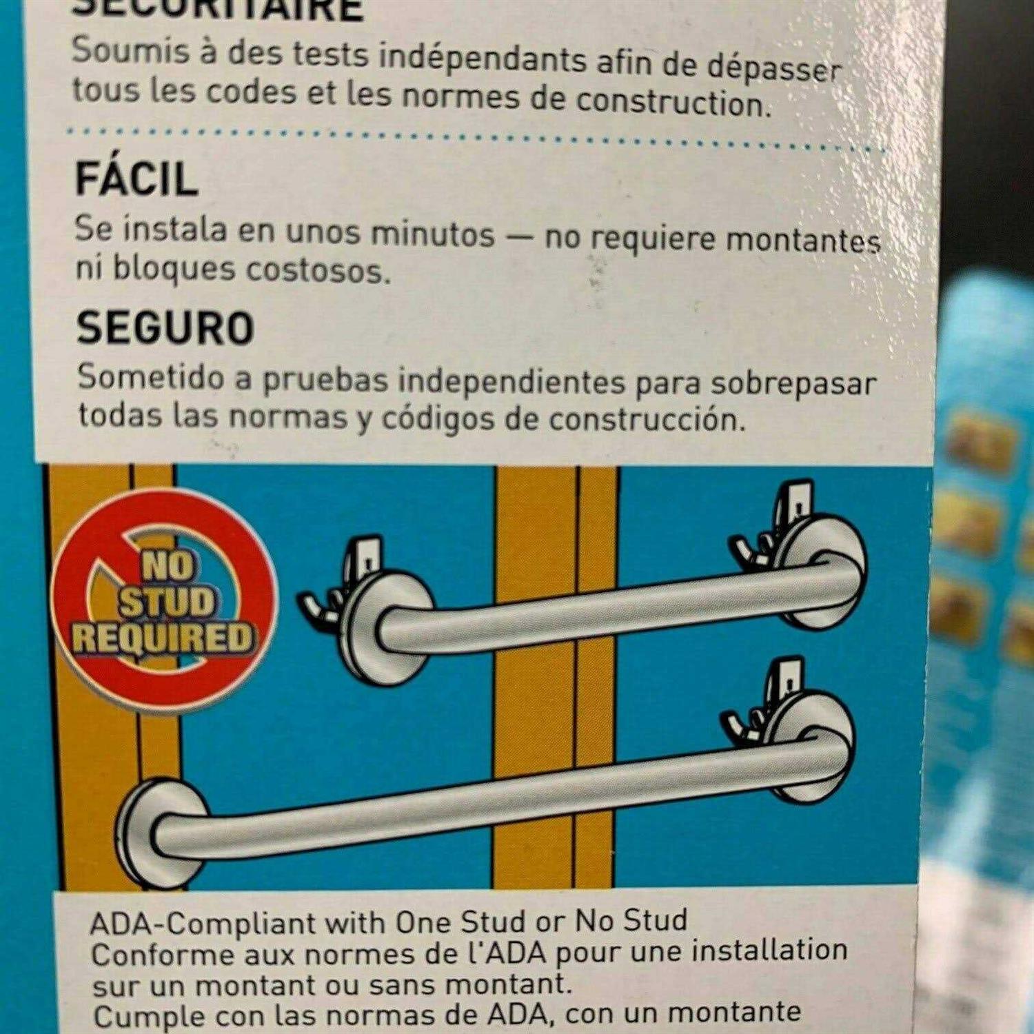 Moen Slide Bars A735 - MT - Mrs Treak