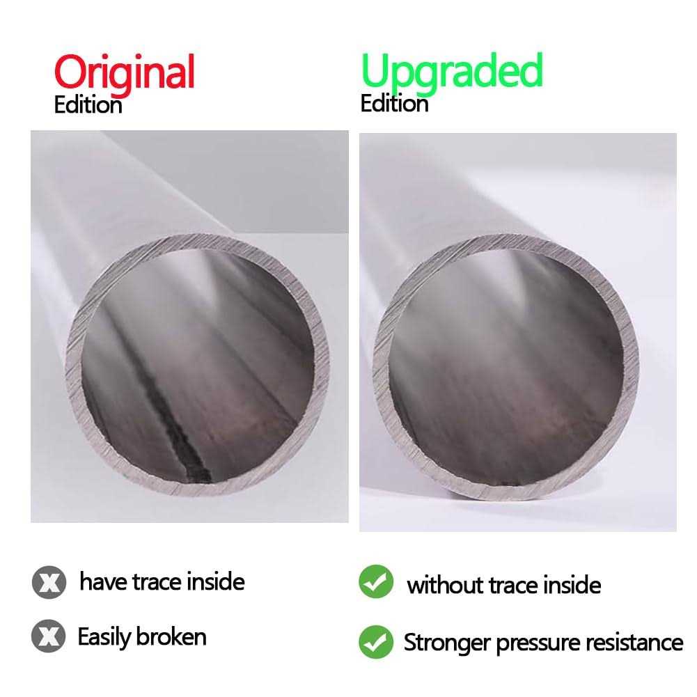 Tynulox OD 304 Stainless Steel Tube Thickened Pipe Wall & Weldable Tubing - MT - Mrs Treak