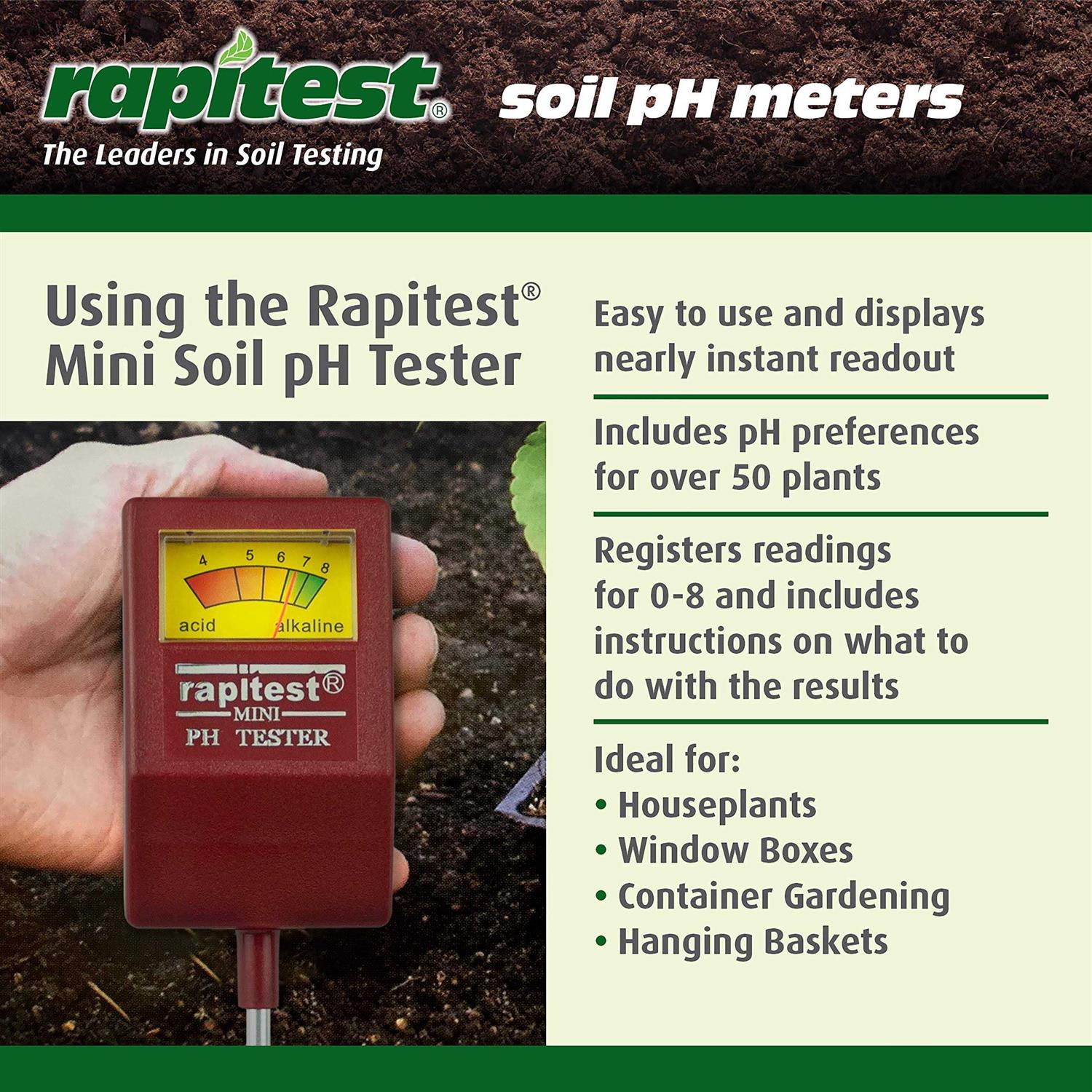 Luster Leaf Digital Soil pH Meter - MT - Mrs Treak