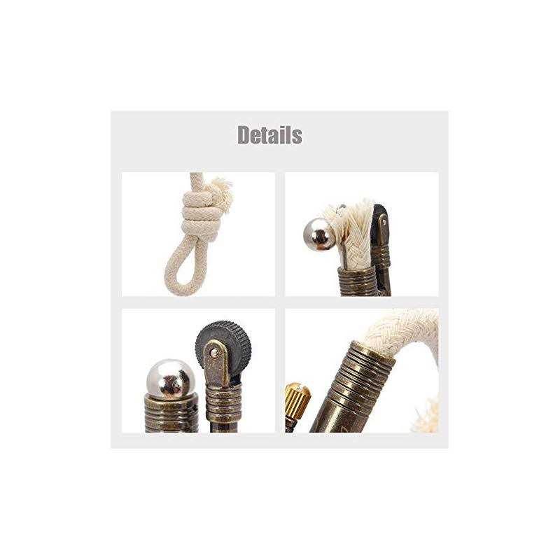 Vintage Lighter Retro Trench Rattlesnake Rope Velvet Metal Lighter Fire Starter Camping Outdoors,no Need For Kerosene/gas - MT - Mrs Treak