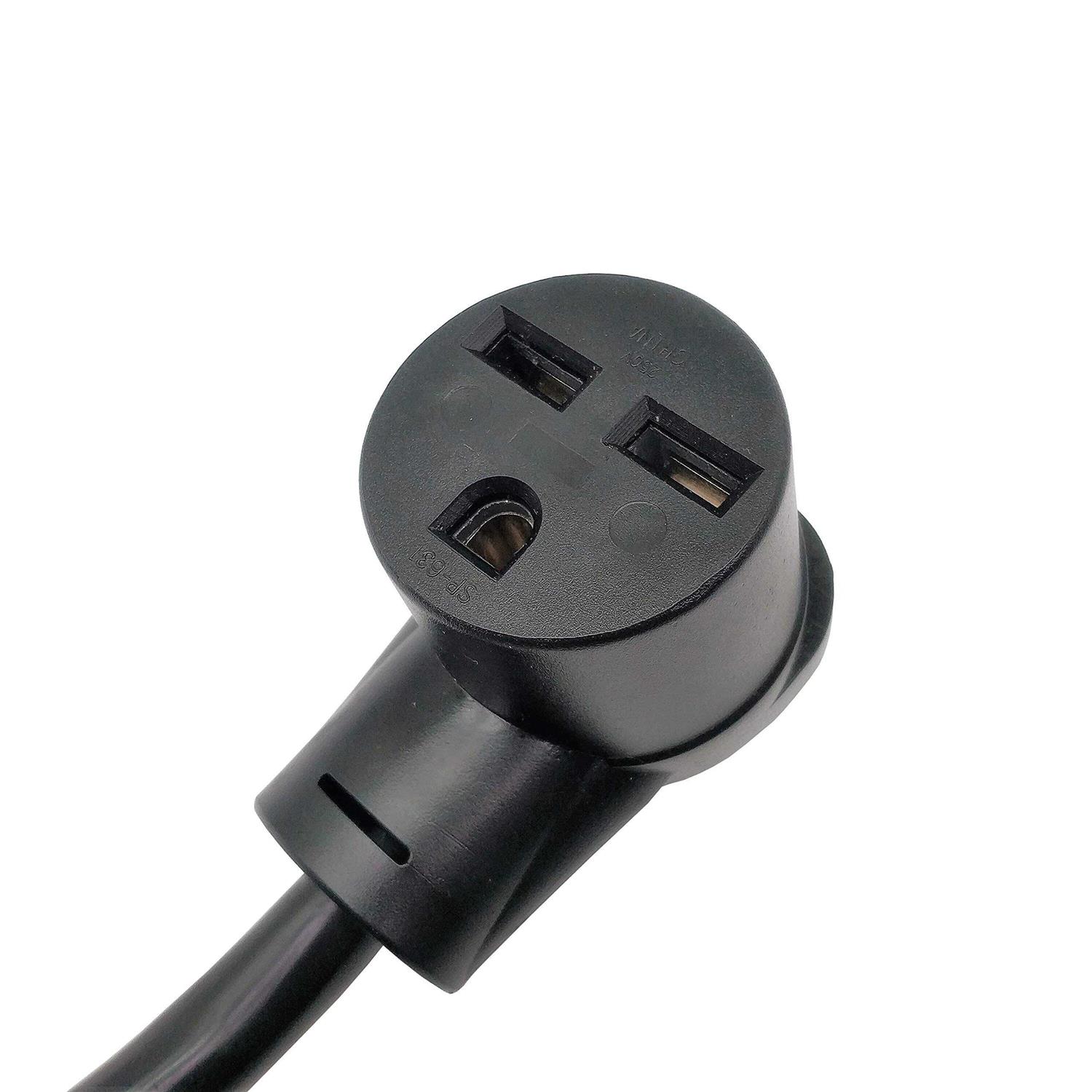 Parkworld 886399 Shore Power 50A to RV & EV Power Adapter Cord Nema Ss2-50p/Cs6365 to 14-50r 1.5ft - MT - Mrs Treak