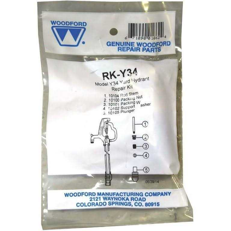 Woodford RK 17MH Wall Hydrant Repair Kit - MT - Mrs Treak