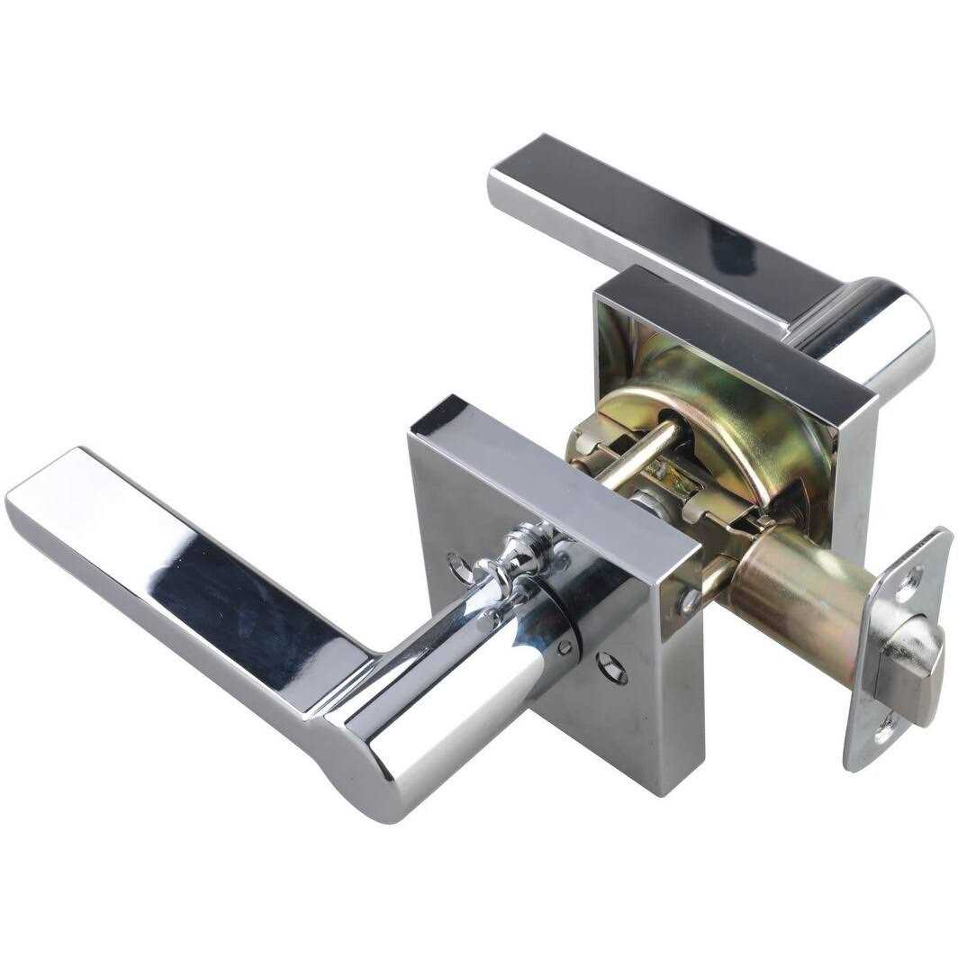 Miseno Elkton Round Rod Privacy Door Lever Set - MT - Mrs Treak