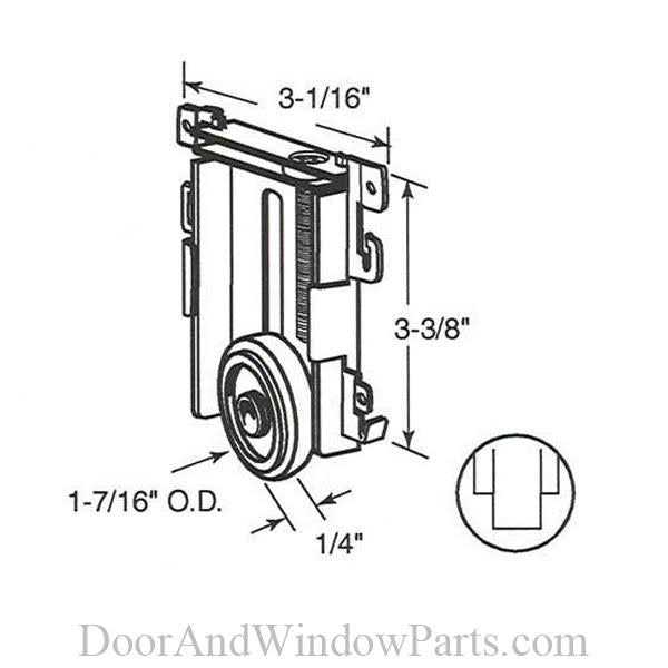 Prime-Line Multi-Point Mortise Latch And Keeper - MT - Mrs Treak