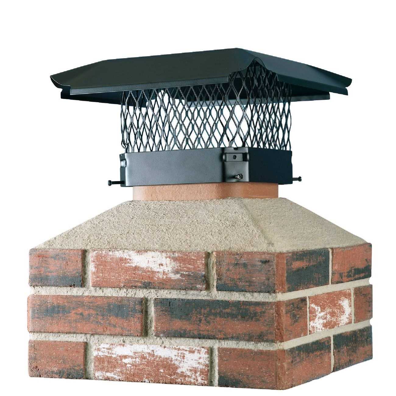 Shelter SC913 Chimney Cap Black Steel - MT - Mrs Treak
