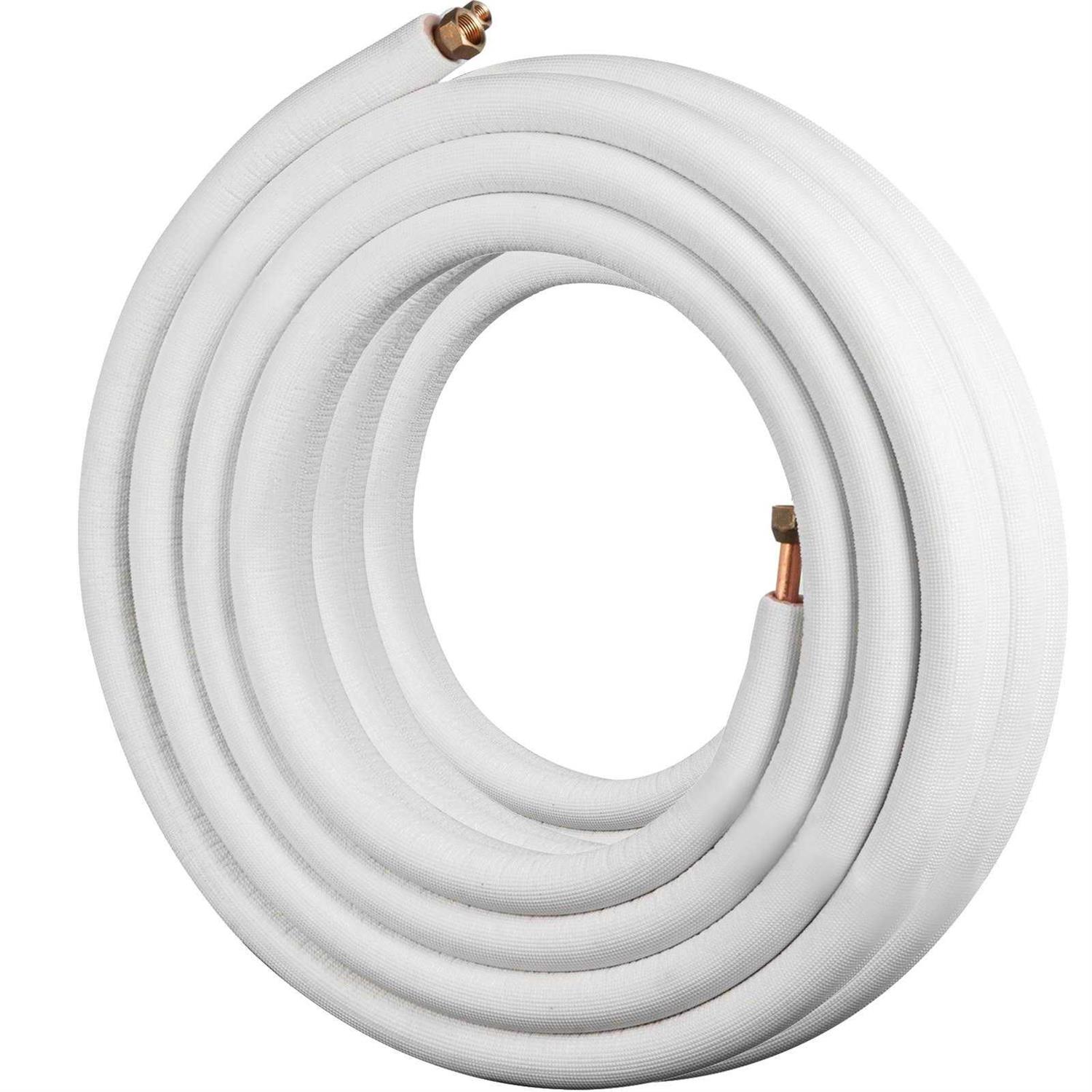 VEVOR Mini Split Copper Line Set Length 3/8 OD Copper Pipes for Mini Split Air Conditioner - MT - Mrs Treak