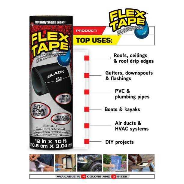 Flex Tape MAX 8in x 25ft Tape - MT - Mrs Treak