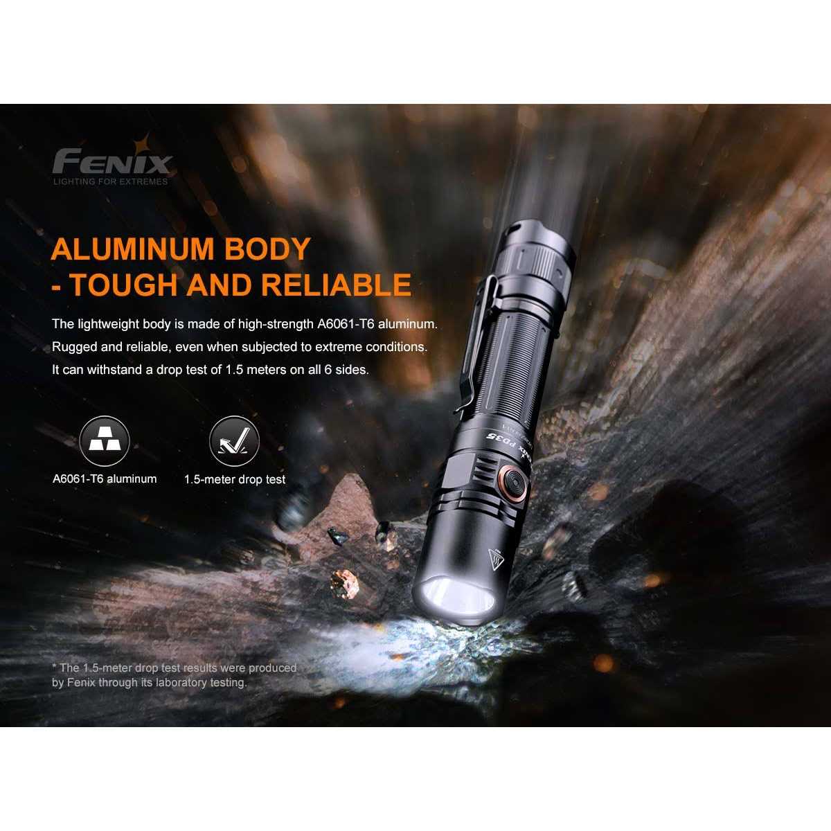 Fenix PD35 V3.0 Flashlight - MT - Mrs Treak