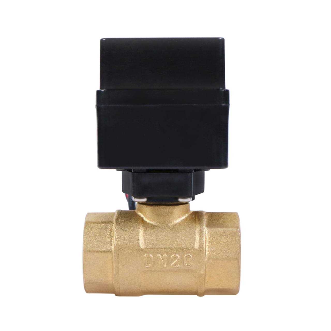 U.S. Solid Motorized Ball Valve Brass Ball Valve with Standard Port 9-36v Ac/dc - MT - Mrs Treak