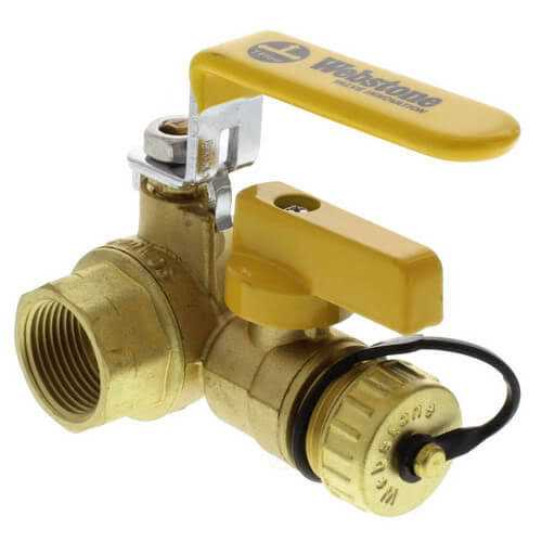 Webstone Brass w/Drain,3-Way,IPSxHose,1/2 in 40612 - MT - Mrs Treak