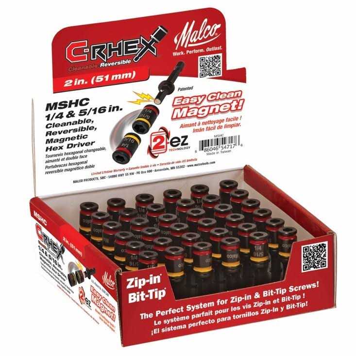 Malco MALCOMBO4 Combo Kit Of 4 Reversible Drivers - MT - Mrs Treak