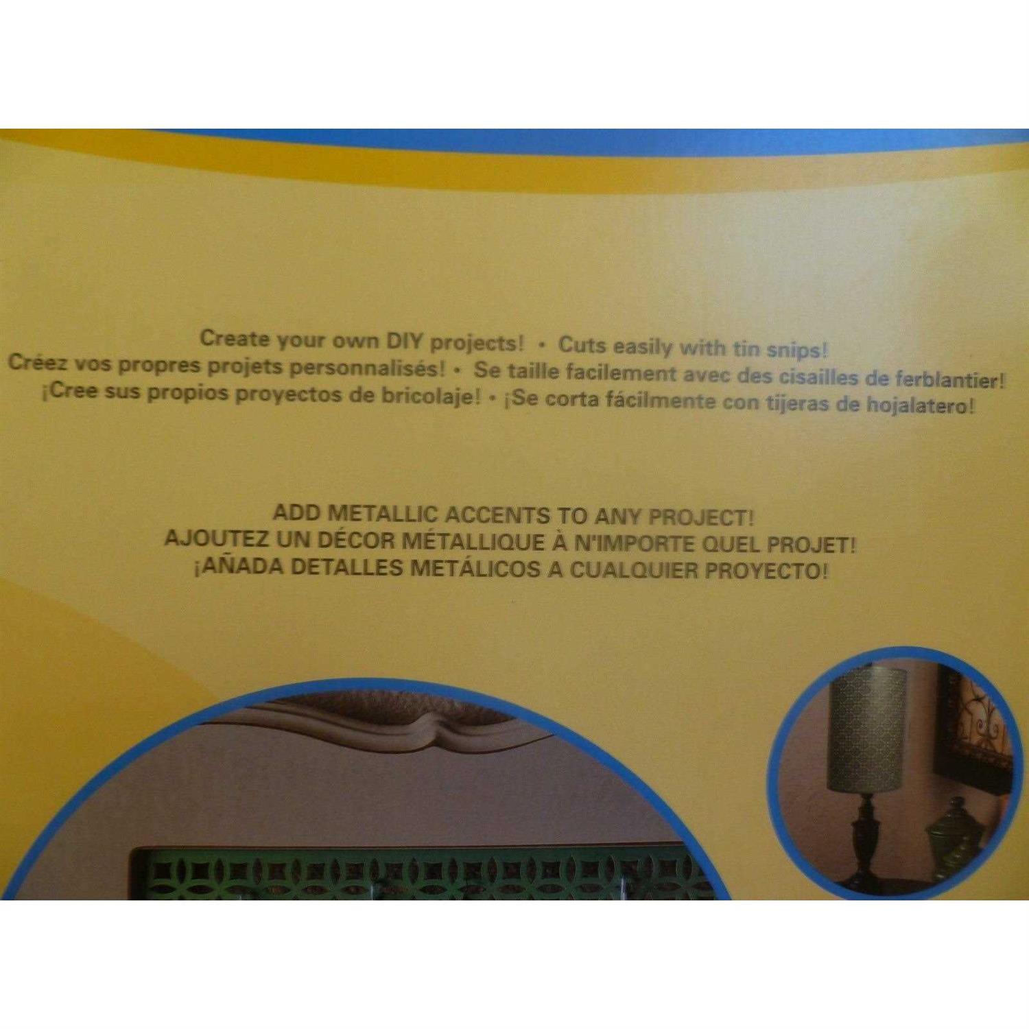 M-D Hobby & Craft Aluminum Metal Sheet 12X12 Mosaic - MT - Mrs Treak