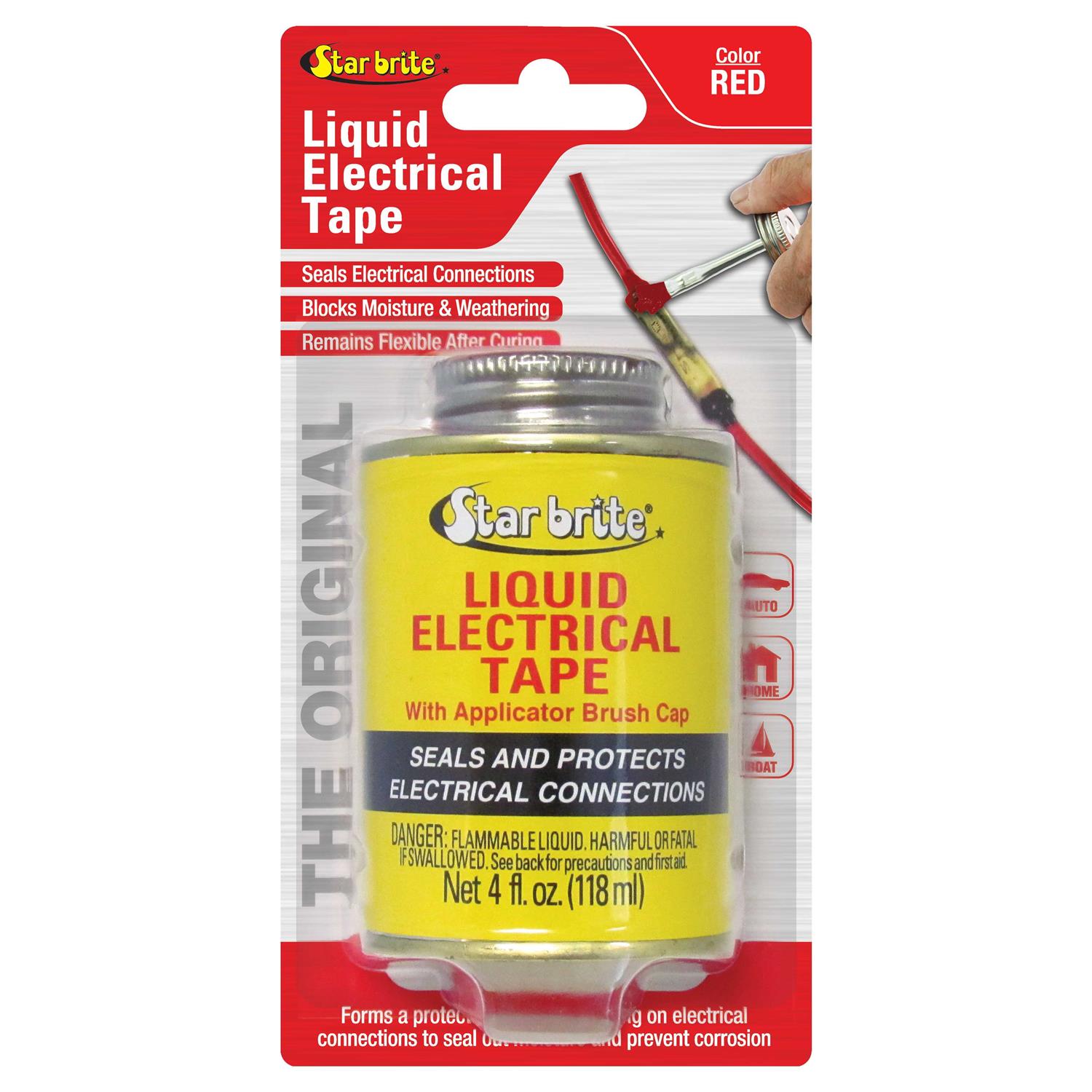 Star Brite Liquid Electrical Tape 4 oz - MT - Mrs Treak