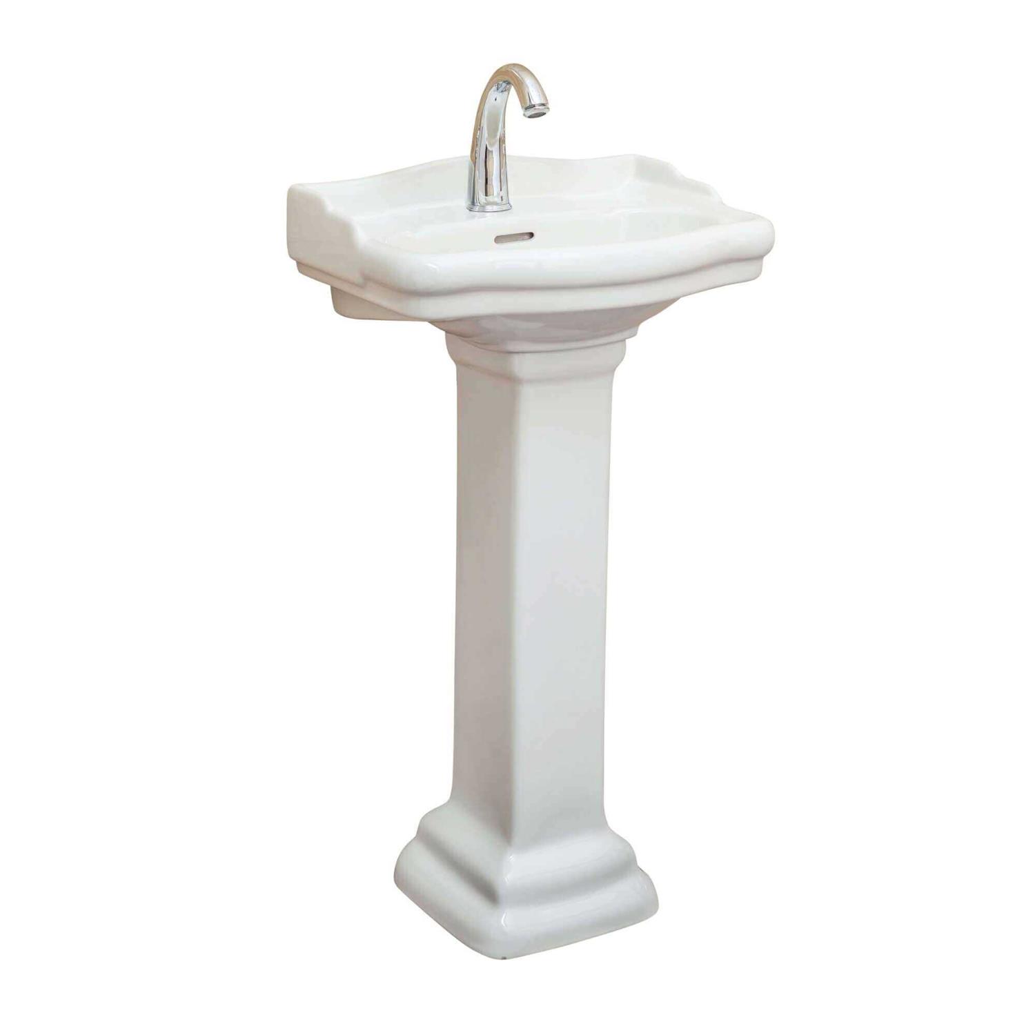 Fine Fixtures Roosevelt Pedestal Sink - MT - Mrs Treak