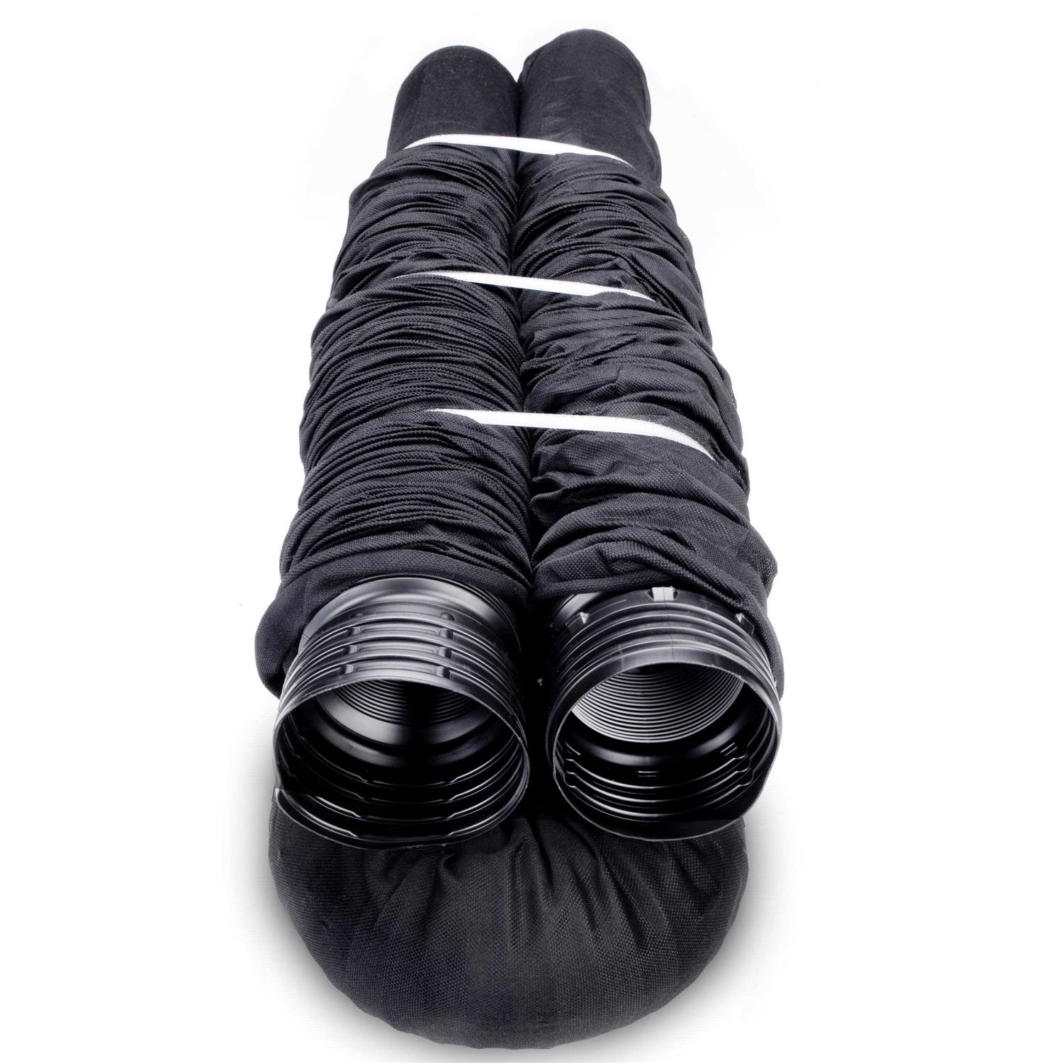 Flex-Drain 4 in. D x 50 ft. L Polypropylene Drain Pipe - MT - Mrs Treak