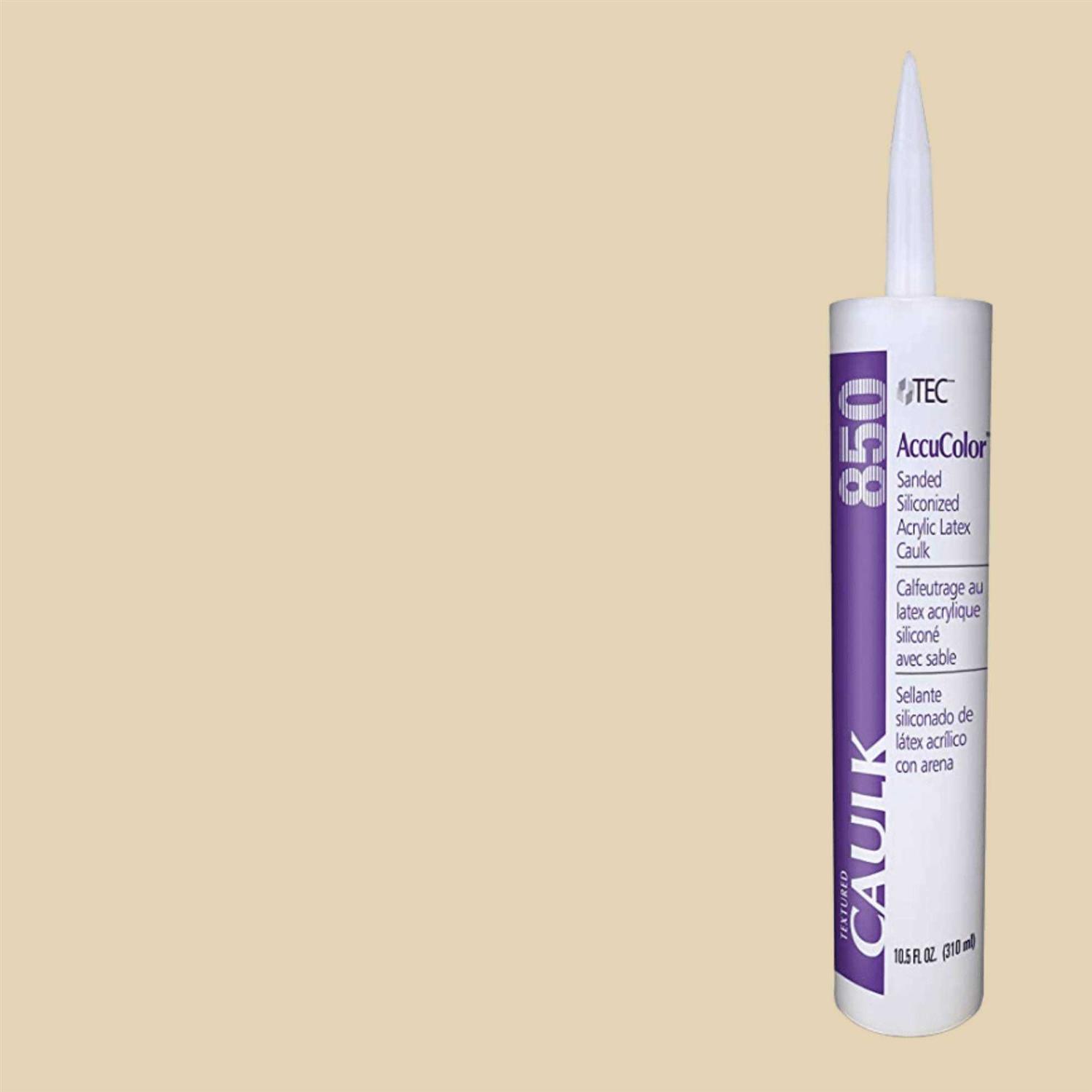 Tec AccuColor Sanded Siliconized Acrylic Caulk - MT - Mrs Treak