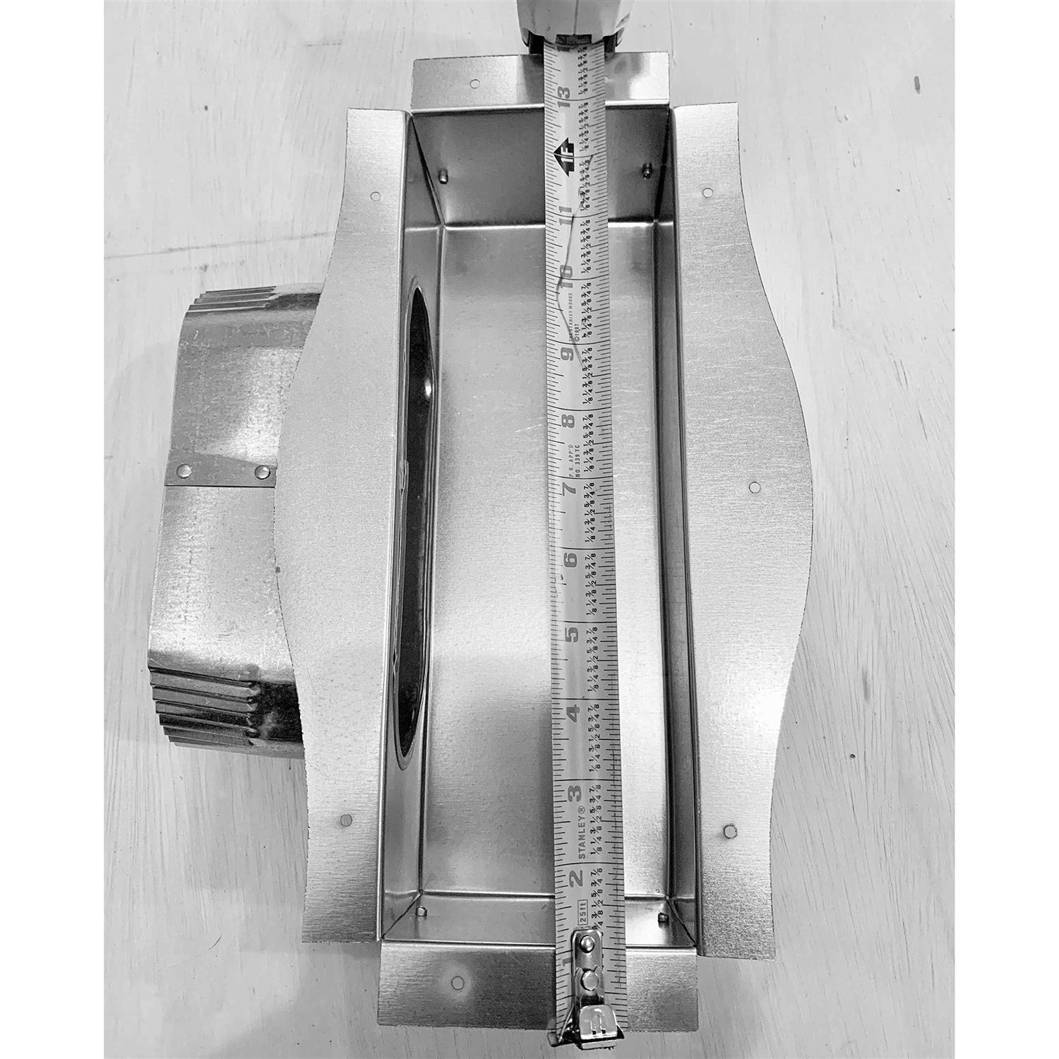 Toe Ductor Pre-Assembled Under Cabinet Toe Kick Ducting Kit - MT - Mrs Treak