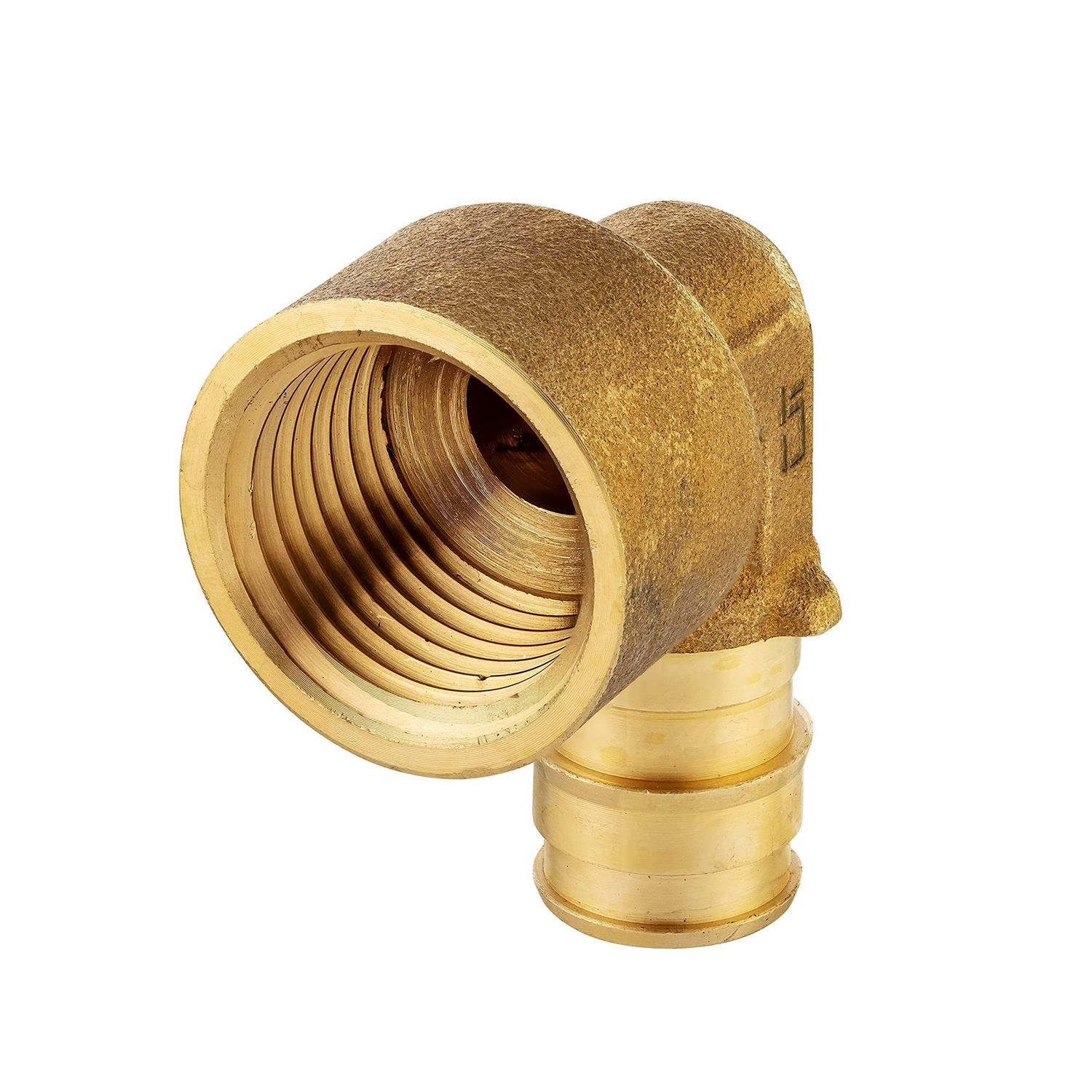 EFIELD Pex A Full Flow Expansion Brass Fittings 1/2 Elbow - MT - Mrs Treak