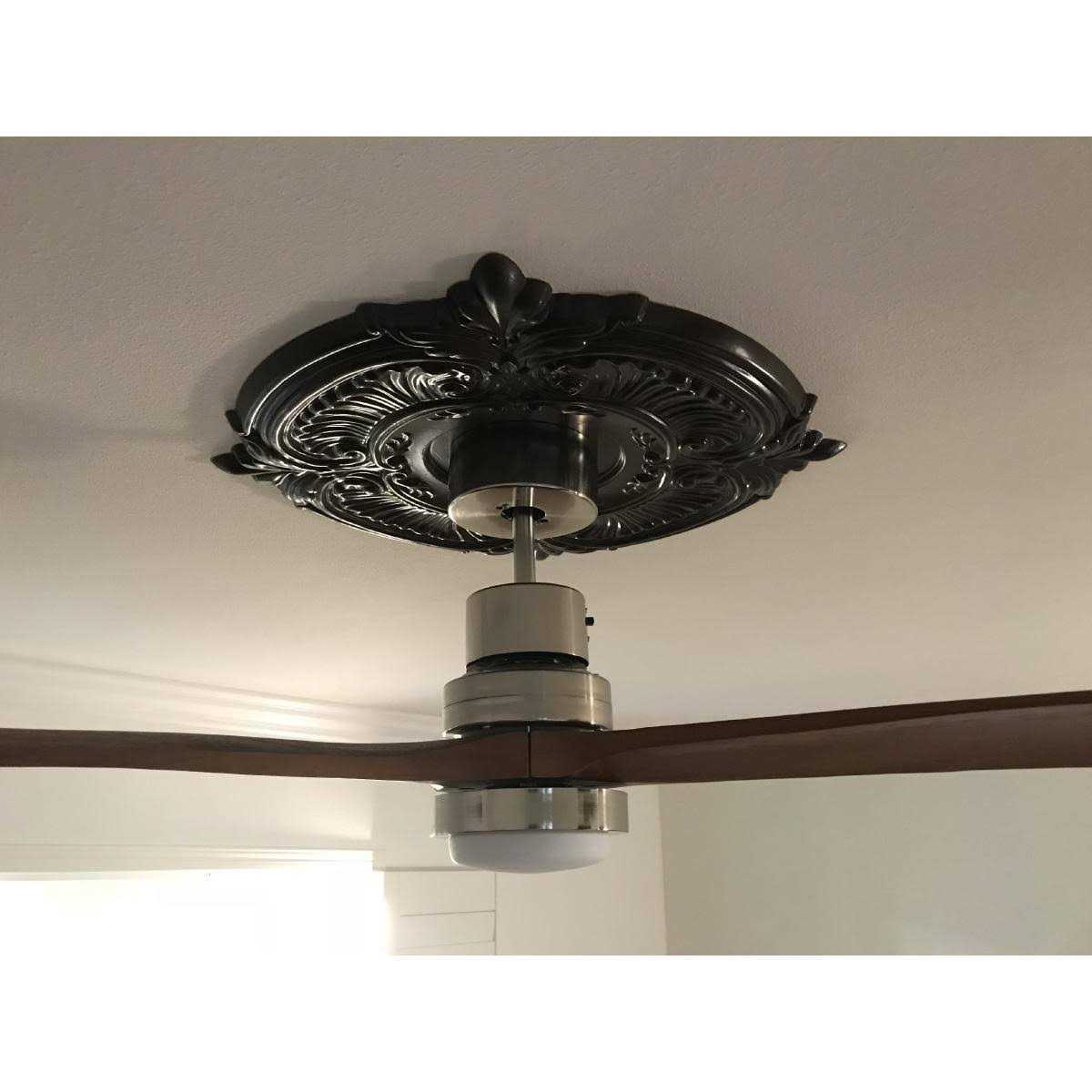 Ekena Millwork 3 1/2ID x 1 Traditional Thermoformed PVC Ceiling Medallion - MT - Mrs Treak