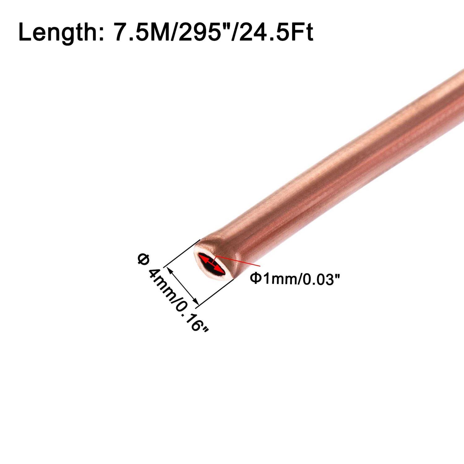Uxcell Refrigeration Tubing Copper Tubing Coil - MT - Mrs Treak