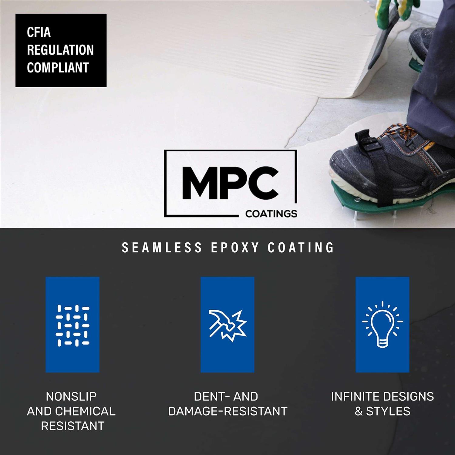 Master Protective Coatings Epoxy Resin Coating for Floors Counter Tops - MT - Mrs Treak